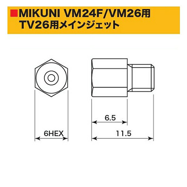 商品内容 商品名 SP武川 タケガワ 00-03-0296 メインジェット #250 ミクニ キャブレター 状態 新品未使用 内容 メインジェット ＃250 ミクニ VM26用 キャブレター 商品の詳細な情報については、メーカーサイト（www.takegawa.co.jp/）でご確認ください。 画像はイメージ画像となります。 適合(車種・年式・型式など)を必ずご確認の上、ご注文下さい。 掲載されている製品のデザイン、価格は予告なく変更することがありますので、ご了承ください。 一部メーカー取り寄せ商品も御座います。 ご注意 一部メーカー取り寄せ商品も御座います。 人気商品に付き稀に在庫を切らす事があります。 お急ぎの方は必ず,在庫の確認をお願いします。 お使いのPCや携帯電話などの環境により画像の商品と若干の色目が異なる事があります。ご了承ください。 配送方法 佐川急便のみ対応しております。 一部離島等はこちらの都合で日本郵便で発送する場合も御座います。SP武川 タケガワ 00-03-0296 メインジェット ＃250 ミクニ VM26用 キャブレター