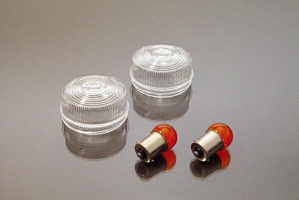 SP武川 タケガワ 09-03-098 ウインカーレンズセット (クリヤー/2個1セット) 12Vモンキー.エイプ(10W オレンジバルブ付) SP武川 タケガワ 09-03-098