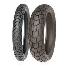 ティムソン 27811504 ストリートハイグリップ TS712F/TS712R 前 90/90-19 後 110/90-18 250TR 1セット バイク 二...
