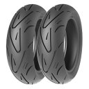 ティムソン 27840641 ストリートハイグリップ TS660 前 90/90-10 後 100/90-10 アドレスV125 1セット スクーター ミニバイ...