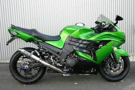 トリックスター レーシングデュアルスリップオンマフラー ショットガン ステンレスGP-LOOK ZX-14R'12~15 RSS-14R-SSGP マフラー