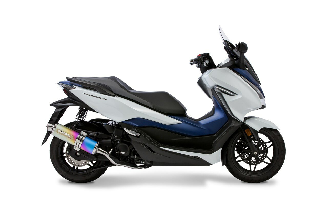 モリワキ 01810-L31T1-00 マフラー ゼロ ANO/アノダイズドチタニウム FORZA フォルツァ バイク サイレンサー ZERO 車検対応 政府認証 MORIWAKI
