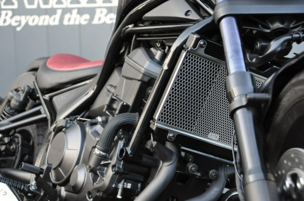 モリワキ 01911-201T5-00 ラジエターコアガード シルバー REBEL1100 レブル1100 ラジエーター カバー 保護 メッシュ カスタム パーツ MORIWAKI