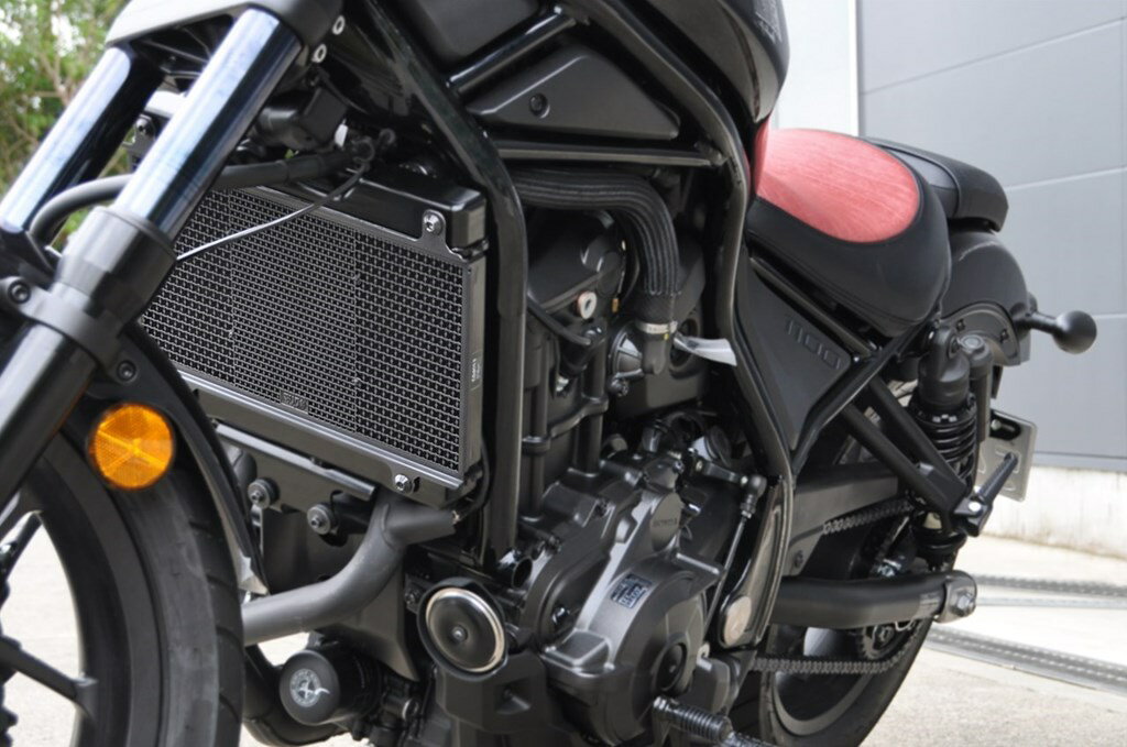 モリワキ 01911-201T5-B0 ラジエターコアガード ブラック REBEL1100 レブル1100 ラジエーター カバー 保護 メッシュ カスタム パーツ MORIWAKI