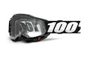 100% 100パーセント 50013-00001 ゴーグル ACCURI 2 アキュリ 2 ブラック クリアレンズ モトクロス オフロード 50221-101...