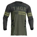 THOR ソアー 2910-7086 PULSE COMBAT MXジャージ アーミー/ブラック M 長袖 バイクウェア ウエストウッド