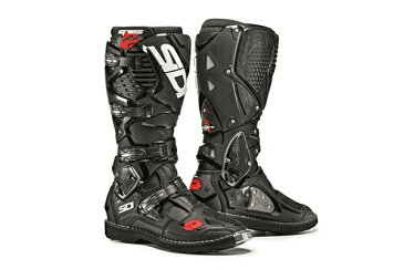 SIDI シディー CROSSFIRE3 縫付式MXフラットソールモデル ブーツ ブラック/ブラック 9.5/44サイズ 27.0cm-27.5cm WESTWOOD ウエストウッド