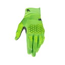 LEATT 6024090142 24 3.5 LITE MXグローブ ライム L バイク 手袋 通気性 ストレッチ(2)