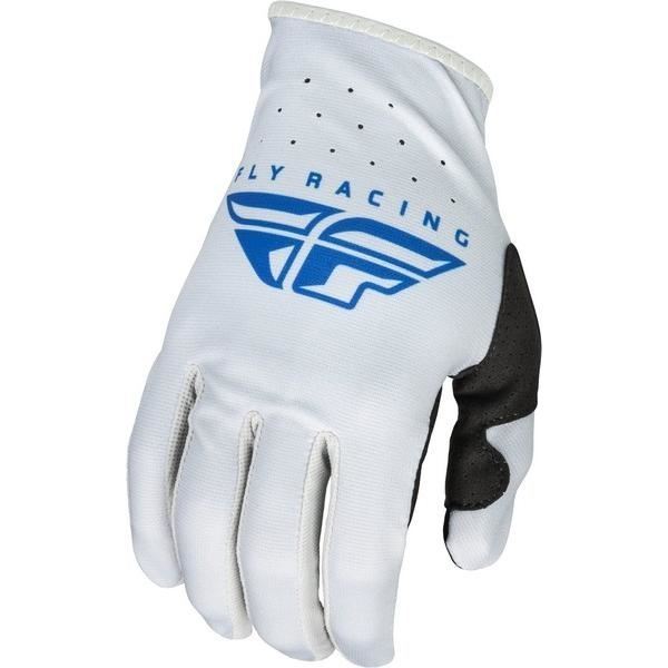 FLY 376-716S 23 LITE MXグローブ グレー/ブルー S バイク 手袋 メッシュ 