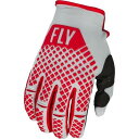 FLY 376-414L 23 KINETIC MXグローブ レッド/グレー L バイク 手袋 ストレッチ 通気性