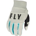 FLY 376-812YL 23 F-16 MXグローブ ライトグレー/スカイブルー S ガールズ バイク 女性 手袋 ストレッチ 通気性