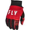 FLY 376-914YL 23 F-16 MXグローブ レッド/ブラック L キッズ バイク 子供 手袋 ストレッチ 通気性