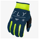 FLY 377-912L 24モデル F-16 MXグローブ ネイビー/ハイビス/ホワイト L バイク 手袋 ストレッチ(2)