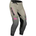 FLY 376-13332 23 EVOLUTION DST MXパンツ アイボリー/ブラック 32インチ バイク ズボン ストレッチ
