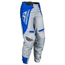 FLY 377-83009 24モデル F-16 MXパンツ アーティックグレー/ブルー 28インチ ガールズ バイク 女性 パンツ ストレッチ メッシュ