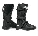 THOR 3411-0629 BLITZ XR LTD ブーツ ブラック/ホワイト 3(21cm) MXフラットソール仕様/キッズ バイク ライディング 子供 ...