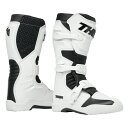 THOR 3410-2960 BLITZ XR LTD ブーツ ホワイト/ブラック 12(27.5〜28.5cm) MXフラットソール仕様 バイク ライディング...