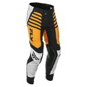 FLY 378-73334 LITE MXパンツ ホワイト/ブラック/マスタード 34インチ バイク ズボン ストレッチ