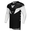 THOR 2910-8102 SPORT STRIKE MXジャージ ブラック L バイク ウェア 吸湿 ストレッチ