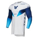THOR 2910-8106 SPORT STRIKE MXジャージ ネイビー S バイク ウェア 吸湿 ストレッチ