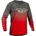 FLY 376-723M 23 LITE MXジャージ レッド/グレー M バイク ウェア 軽量
