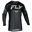 FLY 377-721M 24モデル LITE MXジャージ チャコール/ブラック M バイク ウェア メッシュ