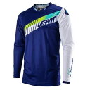 LEATT 5023031953 23 4.5 LITE MXジャージ ブルー XL バイク ウェア ストレッチ メッシュ