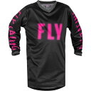 FLY 376-221YM 23 F-16 MXジャージ ブラック/ピンク M キッズ バイク 子供 ウェア