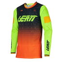 LEATT 5024080442 24 4.5 LITE MXジャージ シトラス L バイク ウェア ストレッチ メッシュ