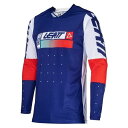 LEATT 5024080472 24 4.5 LITE MXジャージ ロイヤル L バイク ウェア ストレッチ メッシュ
