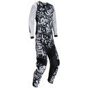 LEATT 5024080651 24 3.5 RIDE KIT ジャージ&パンツ ホワイト S/30インチ バイク ウェア ズボン ストレッチ メッシュ