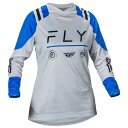 FLY 377-820M 24モデル F-16 MXジャージ アーティックグレー/ブルー M ガールズ バイク 女性 ウェア