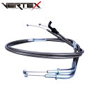 商品内容 商品名 GSX400インパルス/S -05 スロットルワイヤー 純正長 ダークメッシュ メーカー Vertex(バーテックス) 適合車種 車種：GSX400インパルス/S -05 内容 ◆セット内容： スロットルワイヤー 純正長 ワイヤーアウター：ダークメッシュ ワイヤー長：純正長 【ご注意】 ノーマル仕様車に対応しています。 キャブレターやスロットルホルダー等を変更されている場合はお取り付けできません。 特徴 ◆インナーワイヤーには、高密度複ヨリ仕上によるステンレスワイヤーを採用◆アウター内側にはテフロンチューブを採用。伸びが少なくスムーズな動き！◆タイコとワイヤーをダイキャスト接合により引張強度250kgにも耐える接合力を実現◆安心の日本国内工場生産 配送方法 佐川急便のみ対応しております。一部離島等はこちらの都合で日本郵便で発送する場合も御座います。 ご注意 人気商品に付き稀に在庫を切らす事があります。お急ぎの方は必ず質問欄から在庫の確認をお願いします。お使いのPCや携帯電話などの環境により画像の商品と若干の色目が異なる事があります。ご了承ください。 画像はイメージ画像です。GSX400インパルス/S -05 スロットルワイヤー 純正長 ブラック メッシュ ダークメッシュ