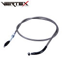 商品内容 商品名 Vertex ST250/E-Type(03〜/NJ4AA) ブラック メッシュクラッチワイヤー 10cmロング メーカー Vertex(バーテックス) 適合車種 車種：ST250/E-Type(03〜/NJ4AA)　用 内容 ◆ブラック メッシュ クラッチワイヤー 10cmロング×1 ワイヤーアウター：ブラック メッシュアウター ワイヤー長：純正長より、10cmロング 【ご注意】 ノーマル仕様車に対応しています。 キャブレターやスロットルホルダー等を変更されている場合はお取り付けできません。 特徴 ◆インナーワイヤーには、高密度複ヨリ仕上によるステンレスワイヤーを採用◆アウター内側にはテフロンチューブを採用。伸びが少なくスムーズな動き！◆タイコとワイヤーをダイキャスト接合により引張強度250kgにも耐える接合力を実現◆安心の日本国内工場生産 配送方法 佐川急便のみ対応しております。一部離島等はこちらの都合で日本郵便で発送する場合も御座います。 ご注意 人気商品に付き稀に在庫を切らす事があります。お急ぎの方は必ず質問欄から在庫の確認をお願いします。お使いのPCや携帯電話などの環境により画像の商品と若干の色目が異なる事があります。ご了承ください。 ST250/E-Type(03-/NJ4AA) クラッチワイヤー 10cmロング ブラック メッシュST250/E-Type(03-/NJ4AA) クラッチワイヤー 10cmロング ブラック メッシュST250/E-Type(03-/NJ4AA) クラッチワイヤー 10cmロング メッシュST250/E-Type(03-/NJ4AA) クラッチワイヤー 10cmロング メッシュ