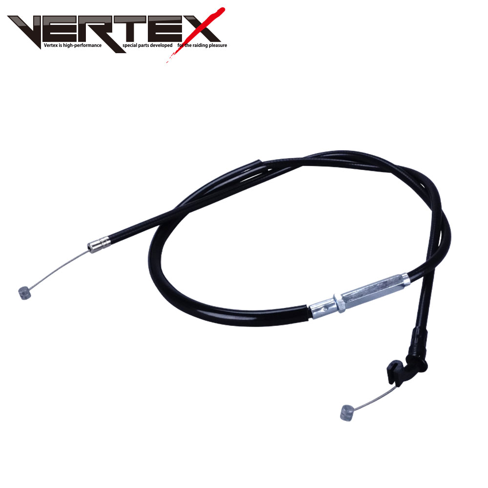 商品内容 商品名 Vertex GSX400E　チョークワイヤー　20cmロング メーカー Vertex(バーテックス) 適合車種 車種：GSX400E 用 内容 ◆セット内容：ブラックチョークワイヤー　20cmロング×1 ワイヤーアウター：ブラックアウター ワイヤー長：ノーマルより、20cmロング 【ご注意】 ノーマル仕様車に対応しています。 キャブレターやスロットルホルダー等を変更されている場合はお取り付けできません。 特徴 ◆インナーワイヤーには、高密度複ヨリ仕上によるステンレスワイヤーを採用◆アウター内側にはテフロンチューブを採用。伸びが少なくスムーズな動き！◆タイコとワイヤーをダイキャスト接合により引張強度250kgにも耐える接合力を実現◆安心の日本国内工場生産 配送方法 佐川急便のみ対応しております。一部離島等はこちらの都合で日本郵便で発送する場合も御座います。 ご注意 人気商品に付き稀に在庫を切らす事があります。お急ぎの方は必ず質問欄から在庫の確認をお願いします。お使いのPCや携帯電話などの環境により画像の商品と若干の色目が異なる事があります。ご了承ください。 GSX400E チョークワイヤー 20cmロング ブラックGSX400E チョークワイヤー 20cmロング ブラックGSX400E チョークワイヤー 20cmロング ブラックGSX400E チョークワイヤー 20cmロング ブラック