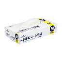 ショーワグローブ NO809-M ビニール手袋 100枚入 Mサイズ 安全衛生セキュリティ 安全保護具 手袋・耳栓・マスク