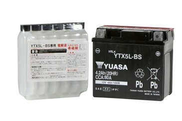 台湾ユアサ YTX5L-BS 10個セット【液別】◆GTX5L-BS FTX5L-BS KTX5L-BS DTX5L-BS 互換◆【1年保証】密閉型 MFバッテリー メンテナンスフリー バイク バッテリー オートバイ GSYUASA 日本電池 古河電池 新神戸電機 HITACHI ユアサ バイクパーツセンター