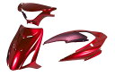 スズキ アドレスV125/S CF4MA 外装セット 3点 赤 外装セット レッド バイクパーツセンター