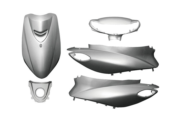 ヤマハ 4st ジョグ SA36J 外装5点セット 銀 外装セット シルバー JOG jog バイクパーツセンター