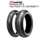 【期間中ポイント最大10倍!要エントリー】NANKANG/ナンカン バイクタイヤ WF-2 120/70 ZR17 & 180/55 ZR17 17インチ 前後...