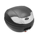 【期間中ポイント最大10倍!要エントリー】リアボックス 黒 32L ブラック TYPE-B バイク オートバイ 原付 大容量 通勤 通学 トップケース ツーリン...