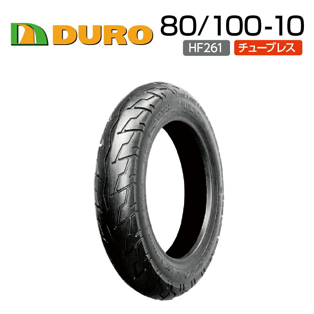 DURO 80/100-10 HF261 バイク オートバイ タイヤ 高品質 ダンロップ OEM デ ...