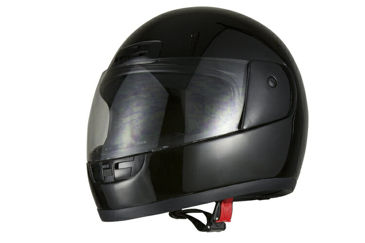 バイクヘルメット フルフェイス 黒 ブラック フリーサイズ 