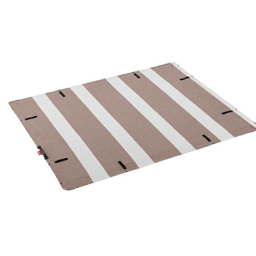 コールマン Coleman レジャーシートデラックス (グレージュストライプ) 2189437 [裏面防水](4)