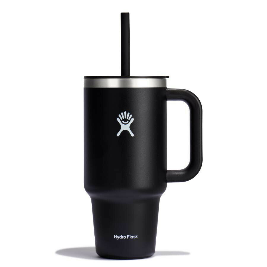 ハイドロフラスク Hydro Flask 32oz ALL AROUND TRAVEL TUMBLER Black 8901710032241タンブラー ストロー