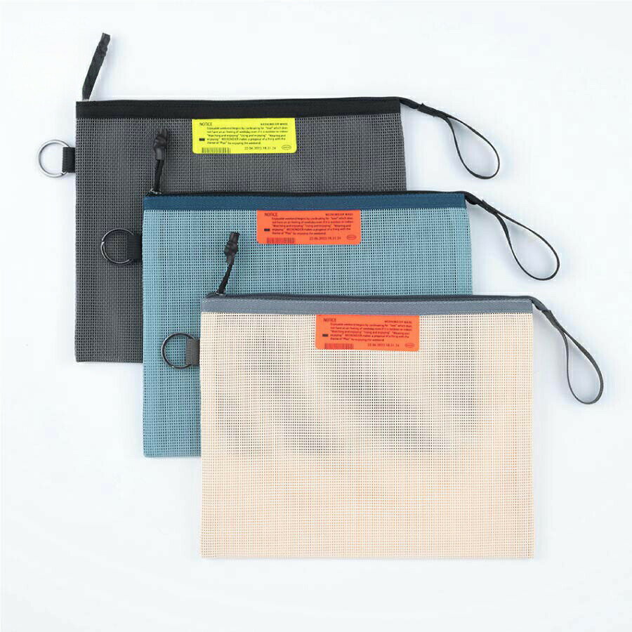 ウィークエンダー WEEKEND(ER) PVC MESH FLAT CASE 78565 フラットケース メッシュ生地