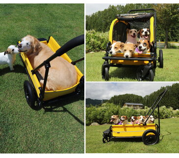 ＜送料無料＞ AIRBUGGY for Dog エアバギー ドッグカート ペットカート 折りたたみ 多頭 中型犬 大型犬 犬用 カート 犬 CARRIAGE キャリー ワゴン バッグ ペット用 キャリーワゴン イヌ いぬ ペット キャリッジ 折り畳み