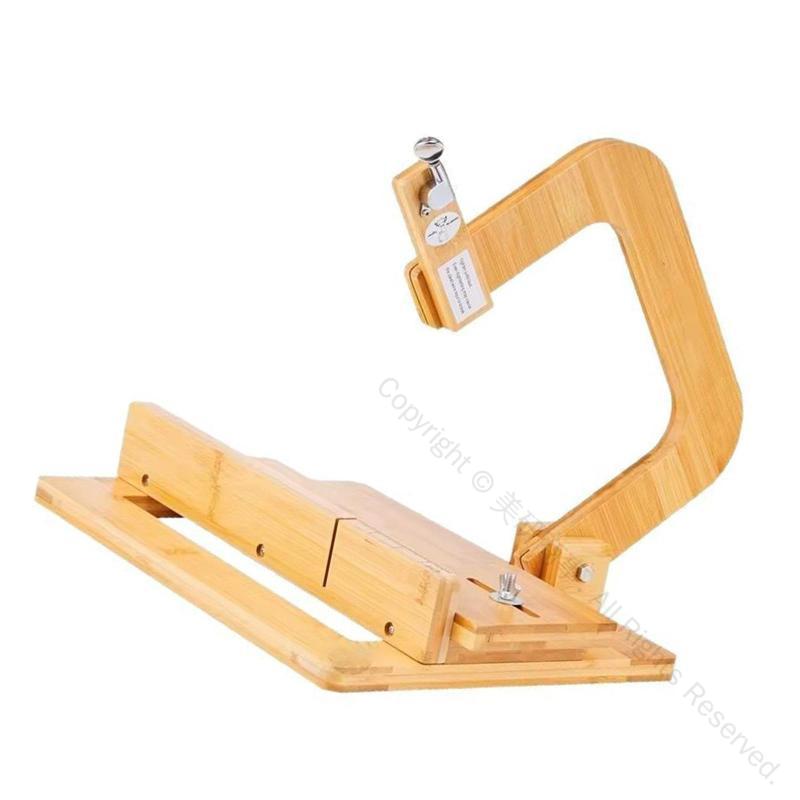 木製ソープカッター クラフトソープ作り用品 DIYクラフト用 手作り石鹸カットツール 安定感のある木材..