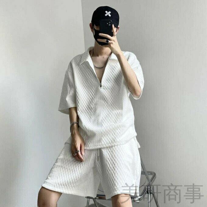 メンズ 2点セット 半袖Tシャツ ハーフパンンツ 夏コーデ ゆったりサイズ スポーツウェア カジュアルスタイル 無地デザイン 上下セット 大きいサイズ スウェット 運動着 シンプルコーーデ 新作 送料無料 お得セット