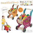 おままごと ショッピングカート 知育玩具 子供用買い物カート お店屋さんごっこセット キッズ用スーパーカート 軽量手押し車 女の子男の子兼用 ごっこ遊びグッズ プレゼントに最適 新生活ギフト お買い物ゲーム